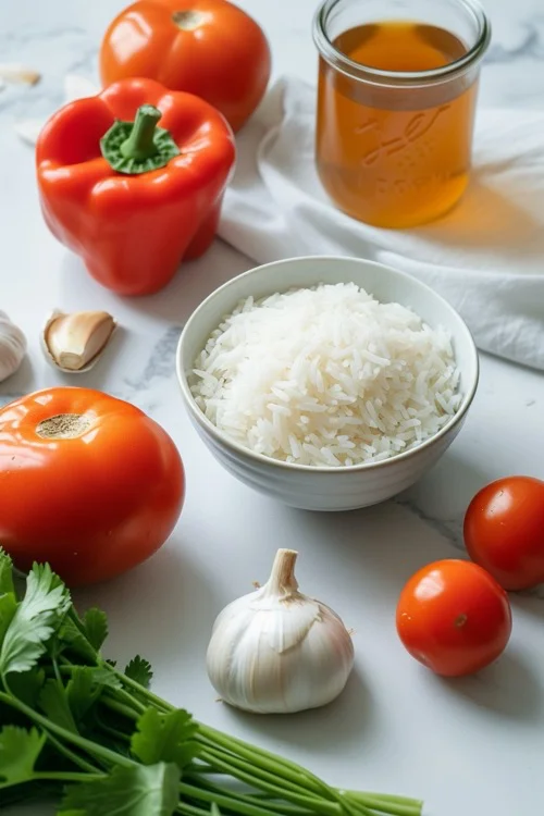 ingredientes arroz integral al horno fácil