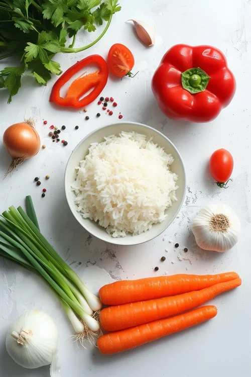ingredientes arroz integral en Thermomix